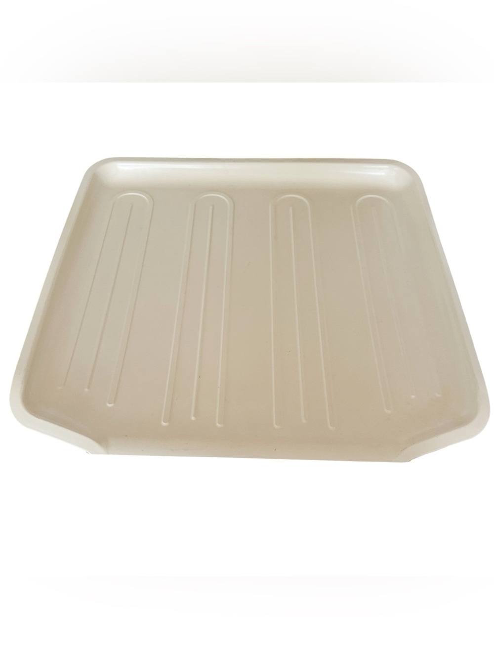 Rubbermaid Vintage Dish Drainer Tray 1180 Almond